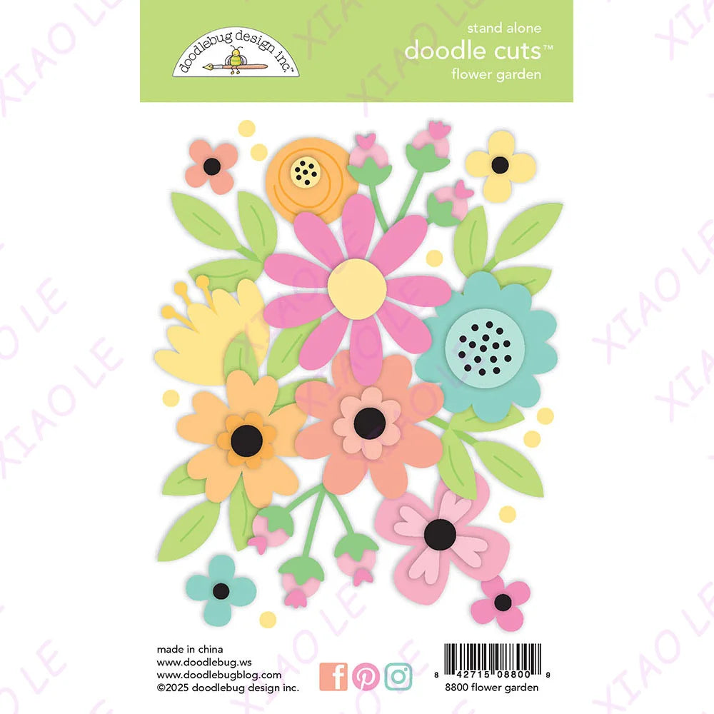 Hello Sunshine Flower Garden Metal Cutting Dies and Silicone Stamps DIY Scrapbooking Paper  Handmade Album Stamp Die Sheets