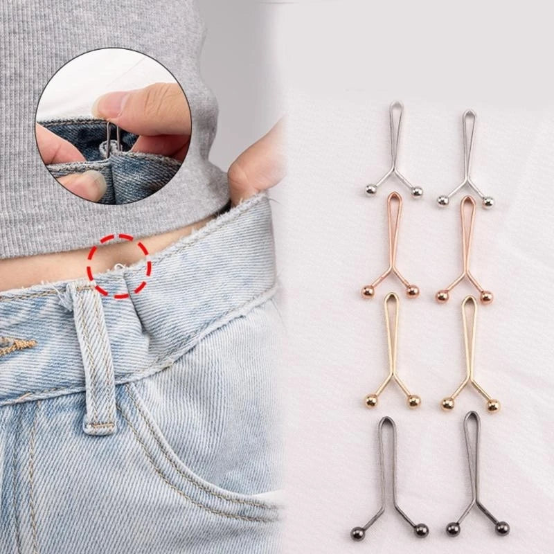 3pcs Pant Waist Tightener Adjustable Waist Buckles Extender Jean Buttons for Easy Adjustments