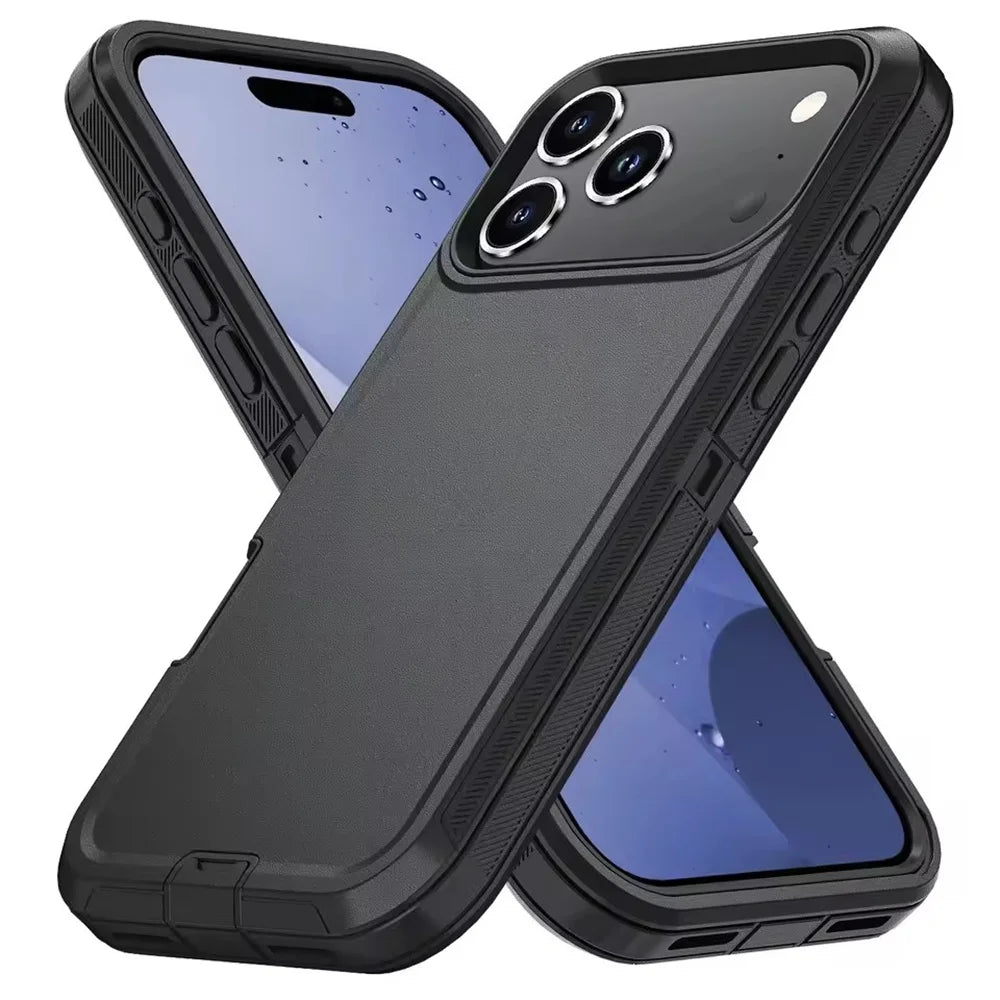 3in1 Defend Phone Case For iPhone 18 16 17
