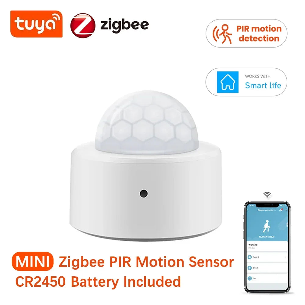 Tuya Zigbee Human Motion Sensor Smart Home PIR Motion