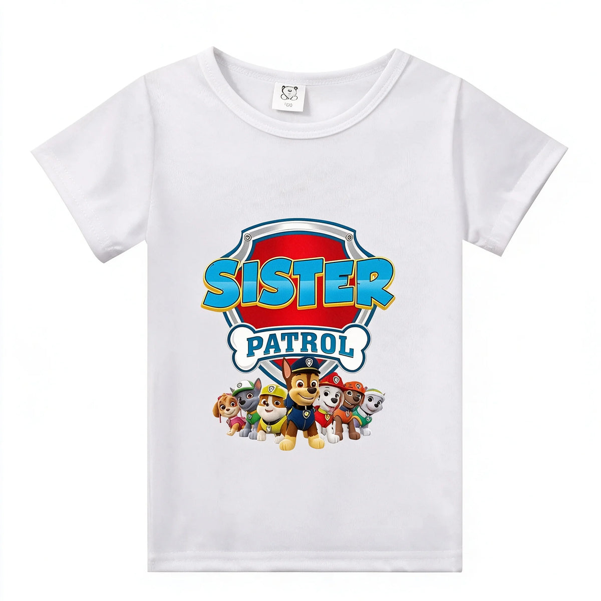 Paw Patrol Parent-child Outfit Birthday Party Tee Dad Mom