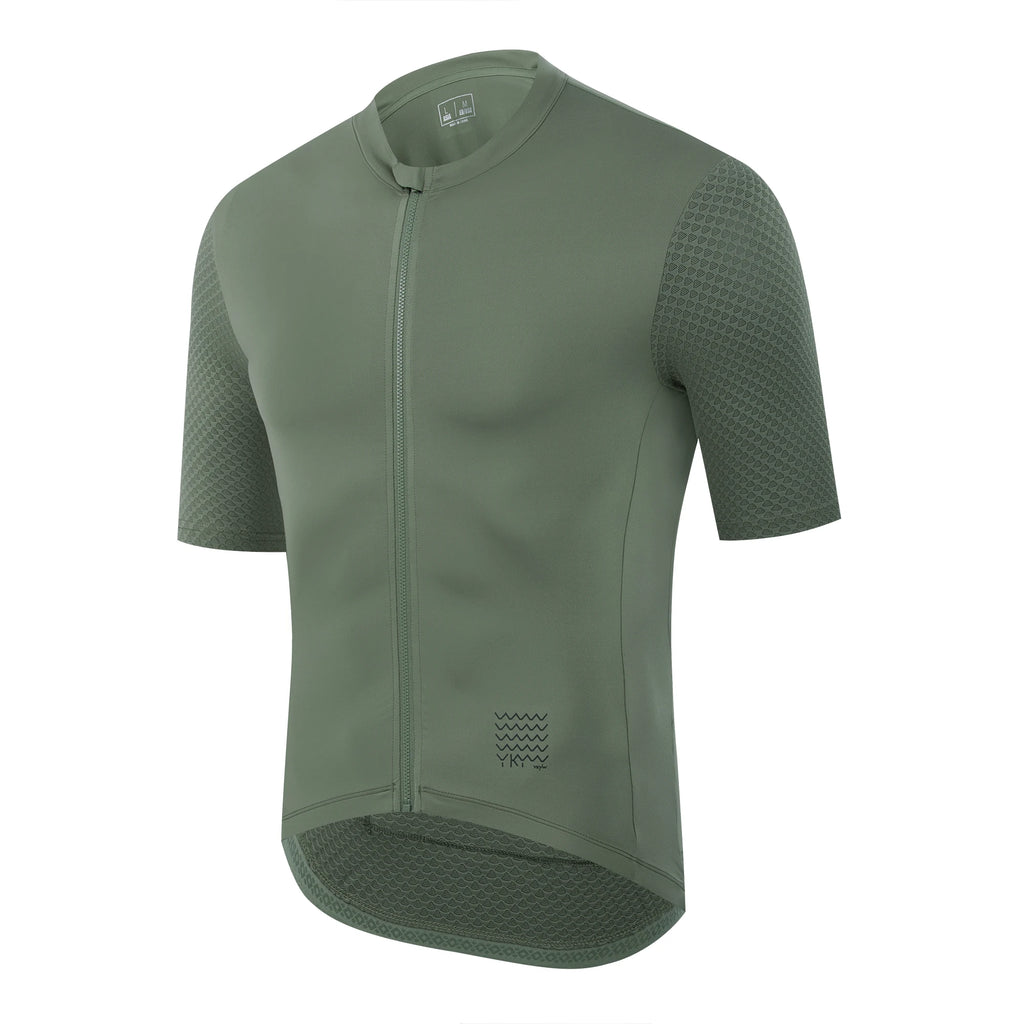YKYWBIKE Man's Cycling Jersey Summer Road Bike Shirt Breathable
