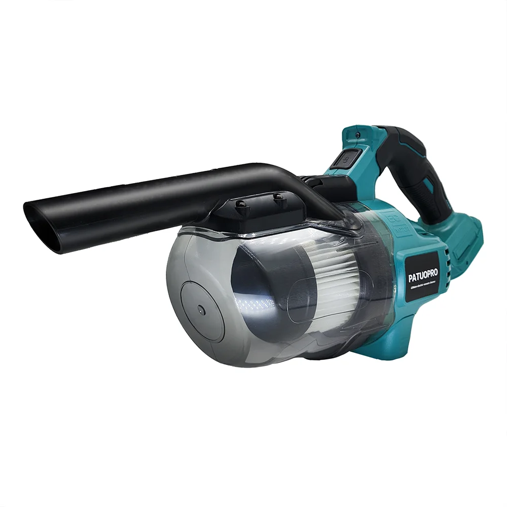 PATUOPRO Cordless Vacuum Cleaner Handheld Dust Collector Floor Carpet Car Pet Hair Cleaning Power Tool For Makita 18V Battery
