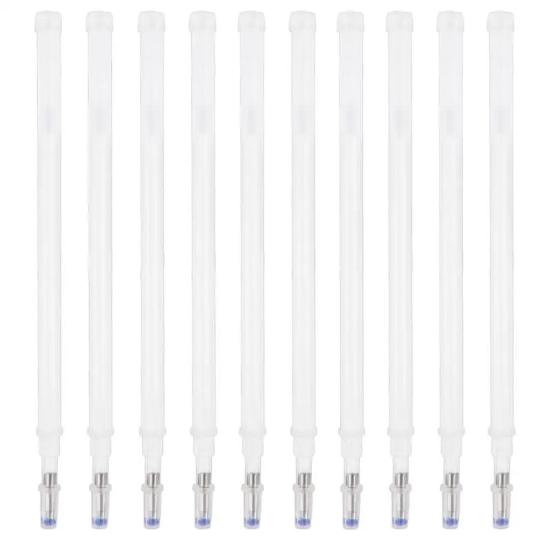 10Pcs/Set Heat Erasable Magic Marker Pen Temperature Disappearing Fabric Fabric Pens Line Marking DIY Craft Sewing Accessories