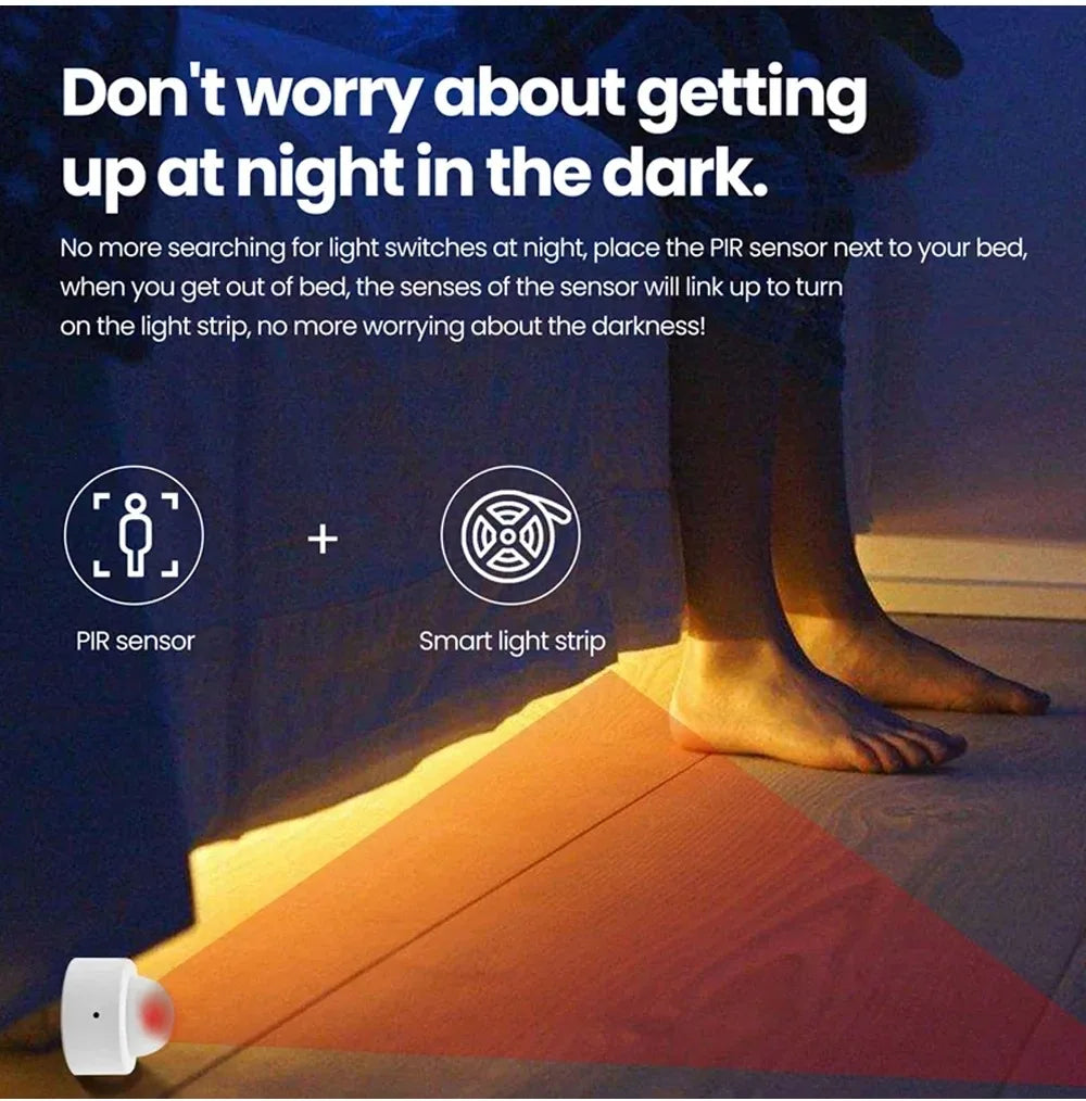 Tuya Zigbee Human Motion Sensor Smart Home PIR Motion