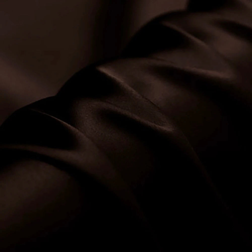 CISULI Pure Silk Stretch Satin Fabric,16momme,Width 140cm,Silk Lycra,Shirt and Dress Cloth Material
