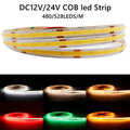 COB LED Strip Light High Density Flexible FOB COB
