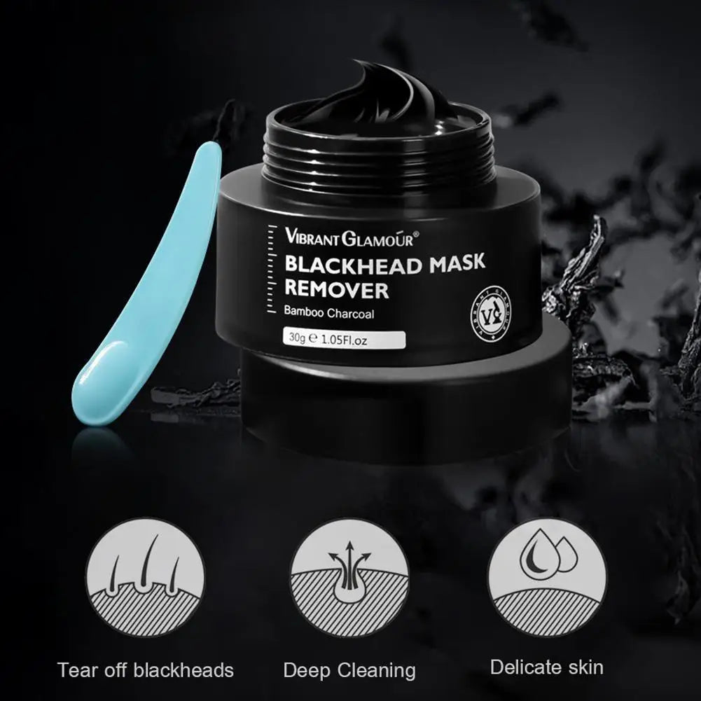 Bamboo Charcoal Blackhead Remover Nose Mask Peeling Mask Deep Cleansing Shrink Pore Moisturizing Skin Care