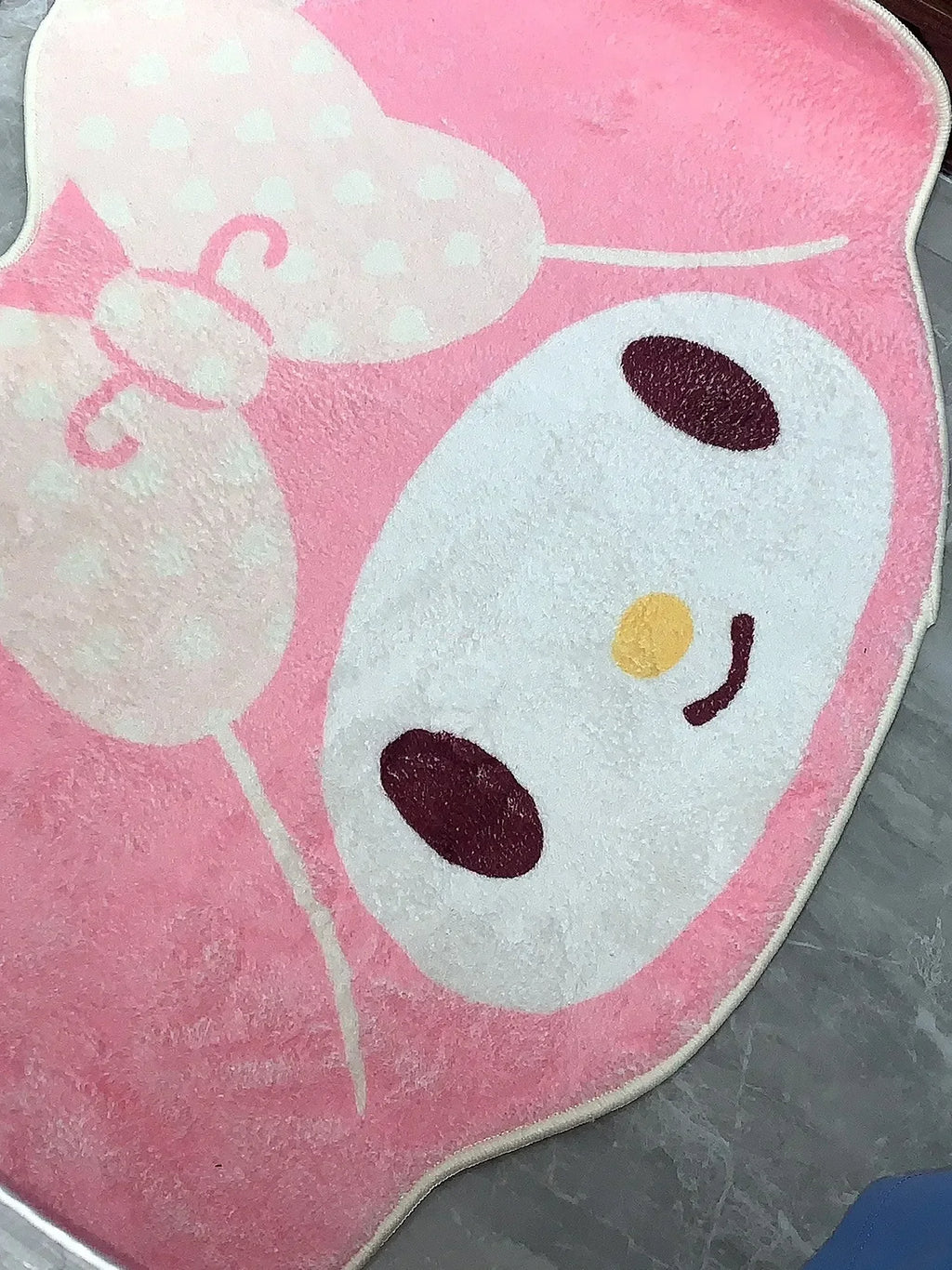 Cute My Melody Carpet Kawaii Home Soft Fur Rugs Girls Bedroom Living Room Floor Mat Doormat Decoration Cartoon Gift For Woman