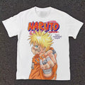 Naruto Manga Retro Cover Naruto Print Pure Cotton Short