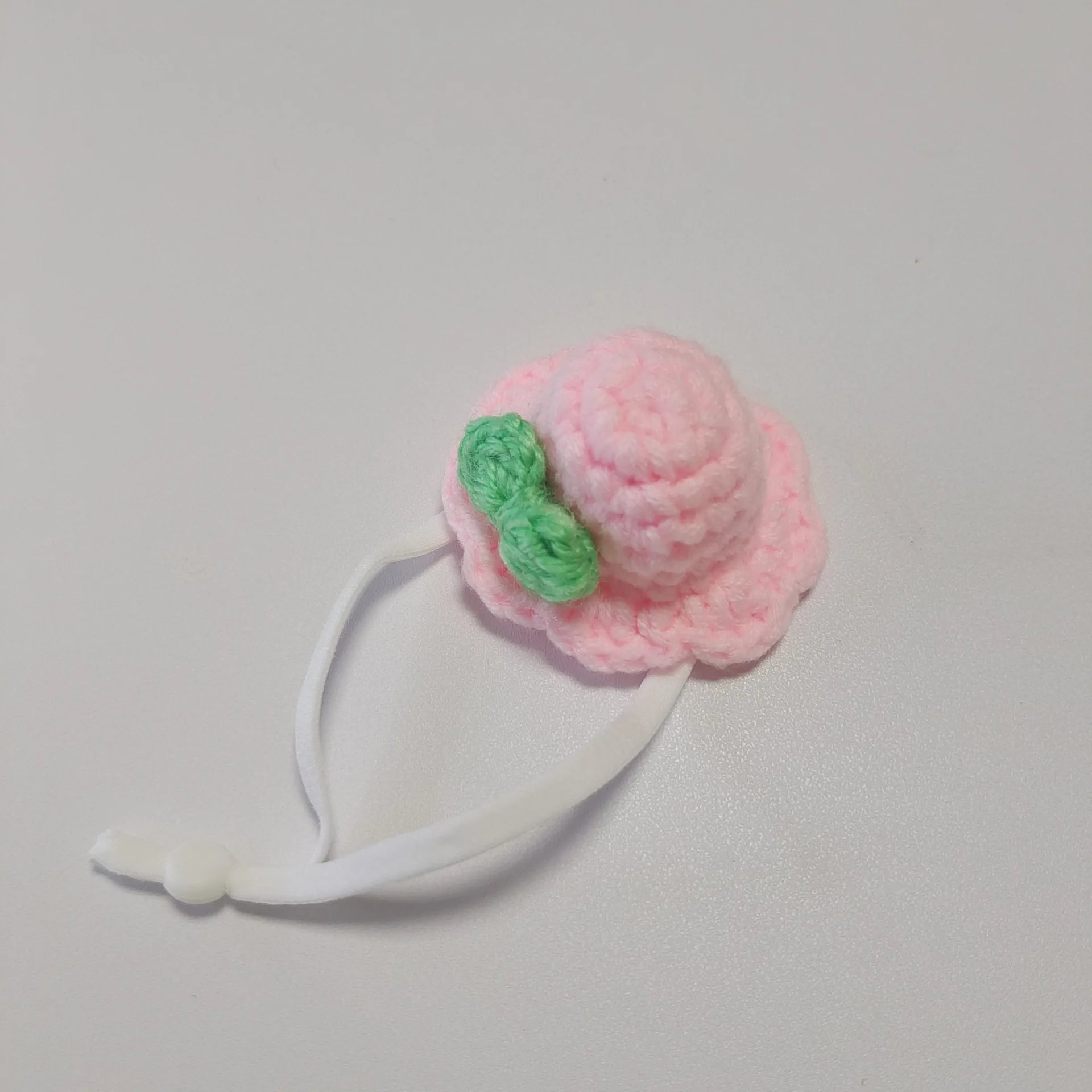 Cute Handmade Knitted Hat Hamster Decoration Chipmunk Guinea Pig Hamster Accessories Hamster Toy Supplies Small Pet Hat