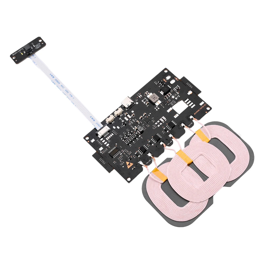Type C High-power Wireless Charging Module DIY Vehicle Outdoor Power Supply 20W Fast Charging Input 9-32V Wireless Charger Parts