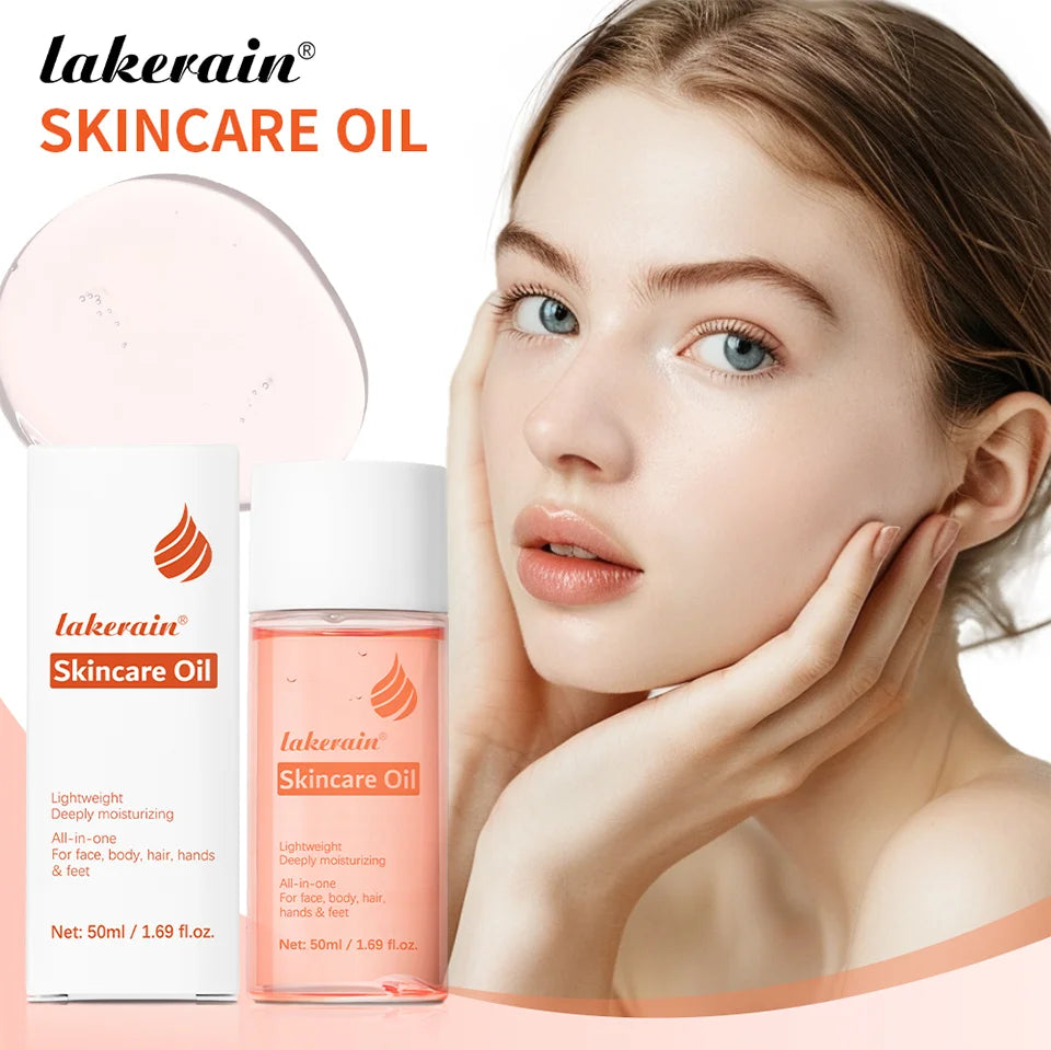 Bio Skincare Body Oil Face Body Moisturizer Improve Hair Health Fade Scars Vitamin A Vitamin E Oil Exfoliate Skin Care