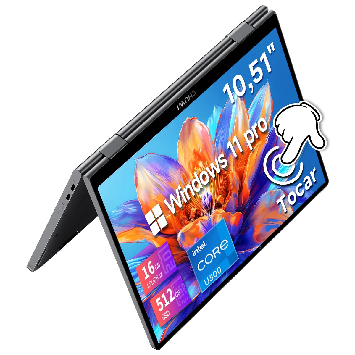 CHUWI MiniBook X Touch Screen Tablet Laptop 2-in-1 Intel