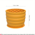 Silicone Slow Feeder  Dog Bowl with Suction Cup - Non-Slip, Healthy Eating Pet Dish for Small Breeds