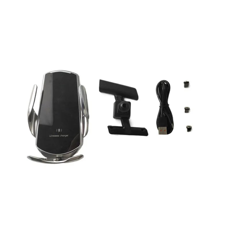 15W Fast Charging Wireless Charger Car Mount Phone Holder Automatic Clamping For 2013-2022 Peugeot 3008