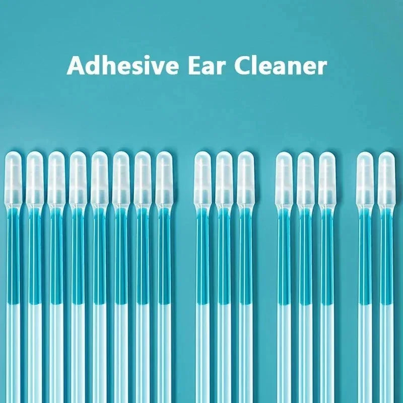 Premium Earwax Remover Tool Reusable Silicone Ear Cleaning Sticks