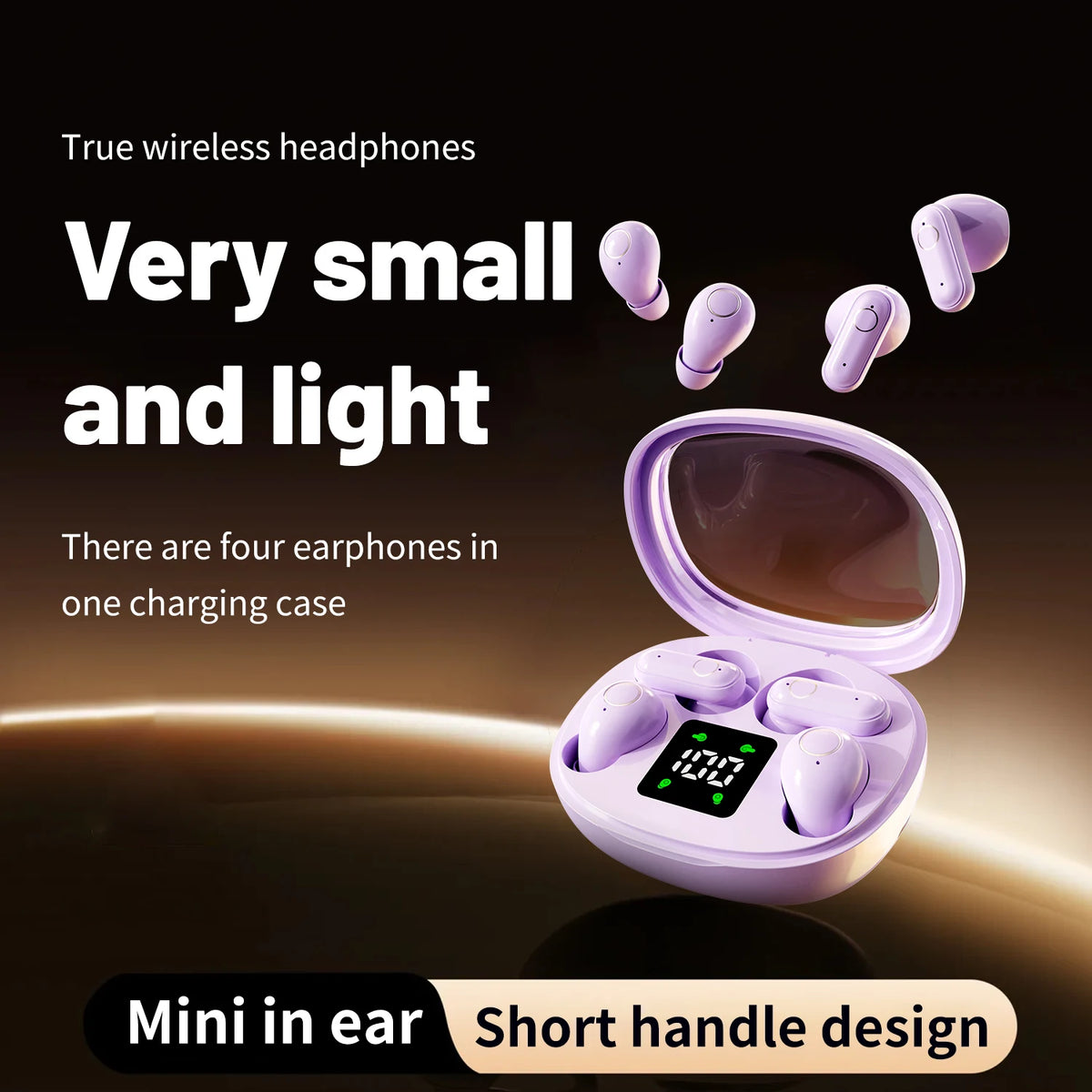 INSONIXN 2in1 Wireless Bluetooth Earbuds