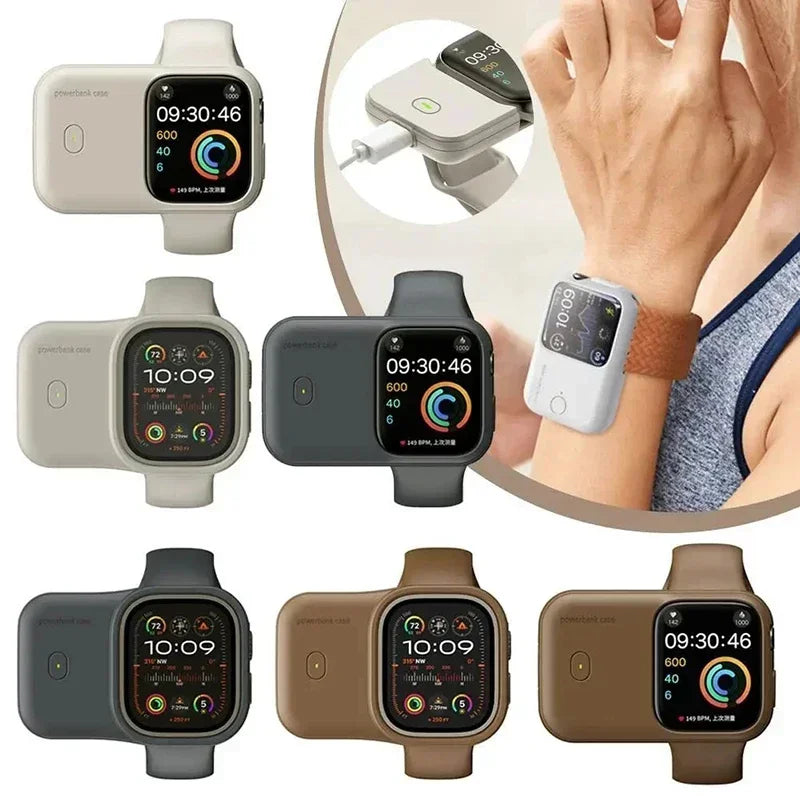 For Apple Watch Wireless Charger Apple Watch S9 44mm 45mm 49mm Smart Outdoor Sports Portable Wearable Wireless Charging Bank