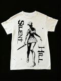 Y2K Dark Horror Game Nurse Print T-Shirt