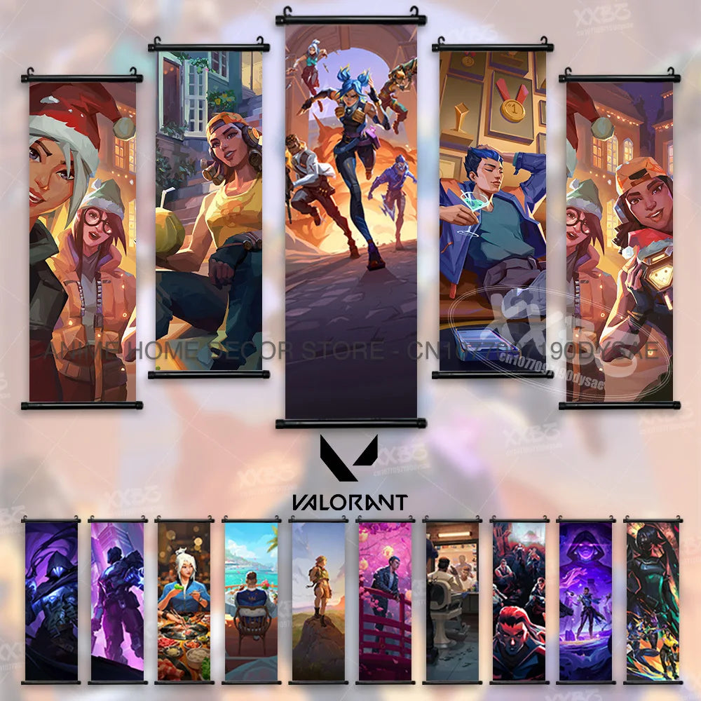 Valorant Character Wall Art Posters
