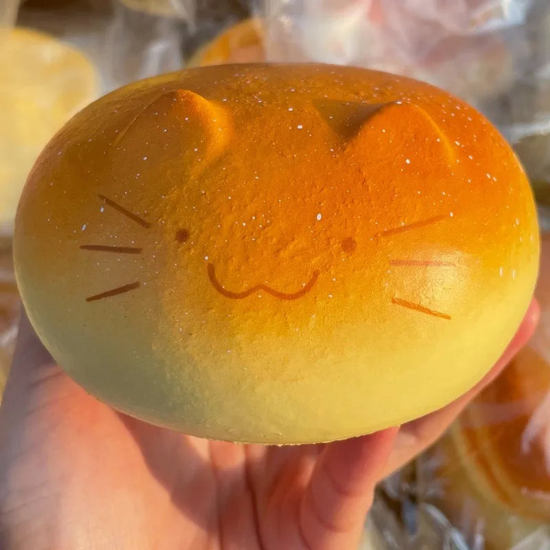 Cute Squishy Totoro Bread Fidgets Toys Soft Kitty Bread