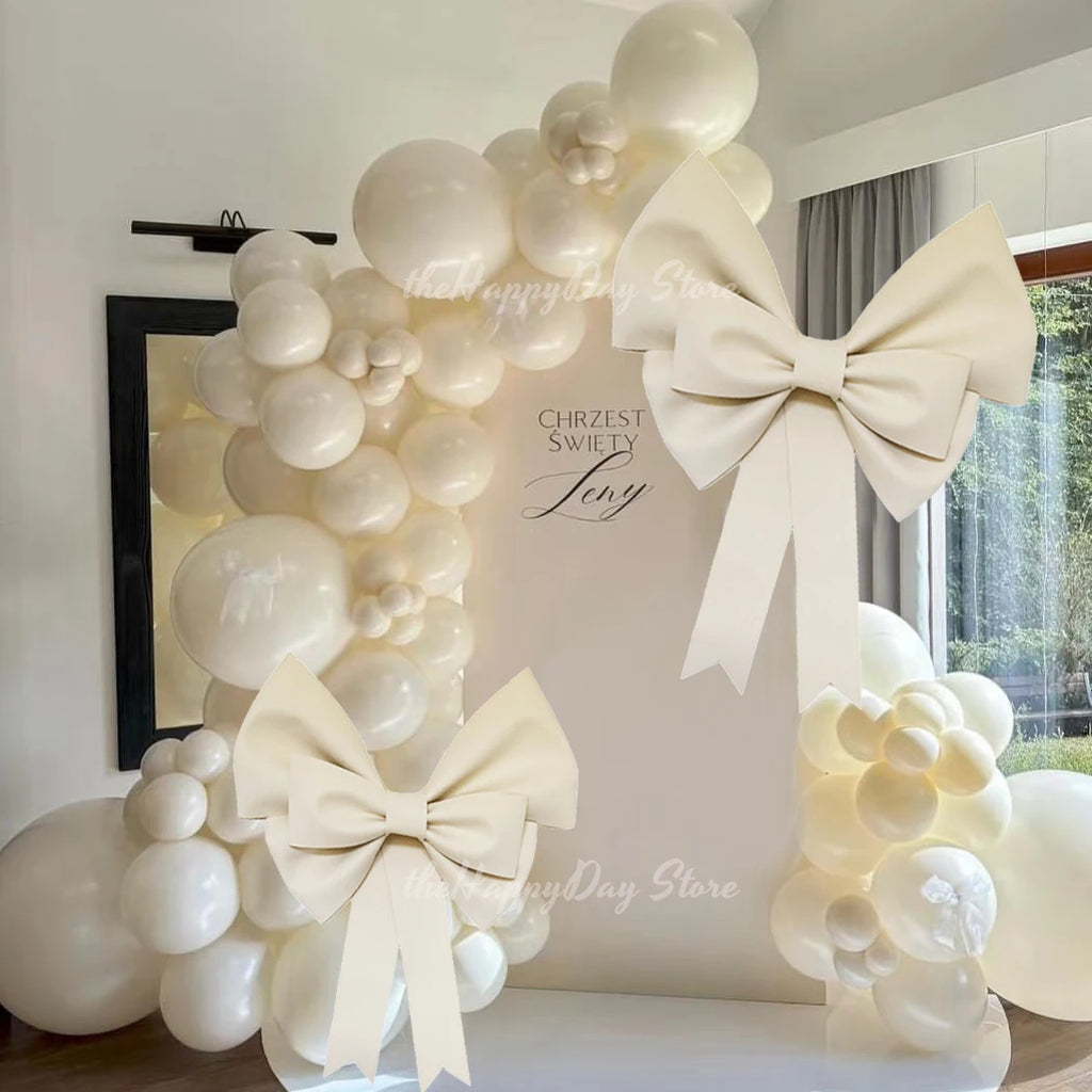 10/5/1Pc Brown Beige Cream 18inch Heart Balloons Cream Number Balloons 1 2 3 4 5 6 Birthday Number Foil Balloon Helium Air Globo
