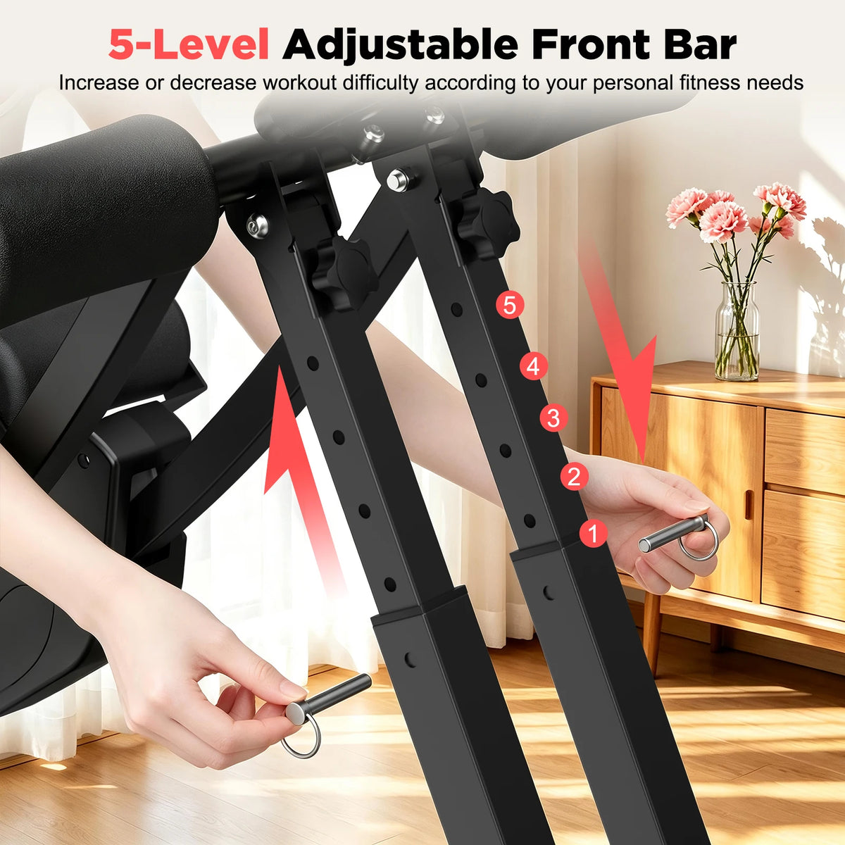 Relife Sports Dual Split‑Track Ab Machine