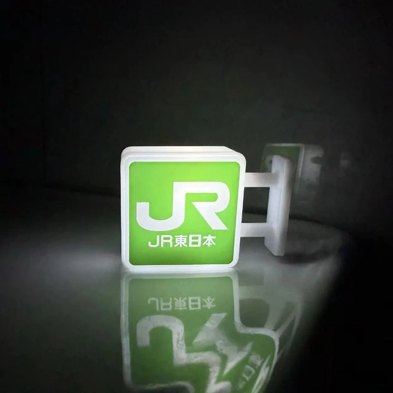 Glowing Mini Cute Fridge Magnets Light Box Coffee Beer Illuminated Home Decor Accessories Japanese Underground Iron Family