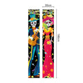 Halloween Decorative Props Mexican Day of the Dead flag Hanging Outdoors Hanging Porch Sign Halloween Welcome Signs Home Decor