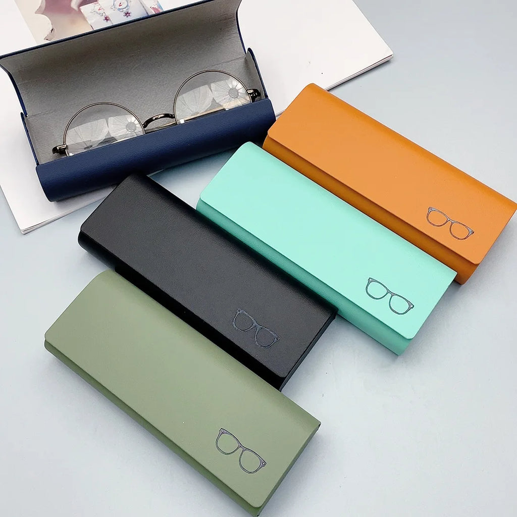 Vintage Leather Eyeglasses Case Handmade Retro Sunglasses Holder Durable Stylish Perfect Gift for Men Women Glasses