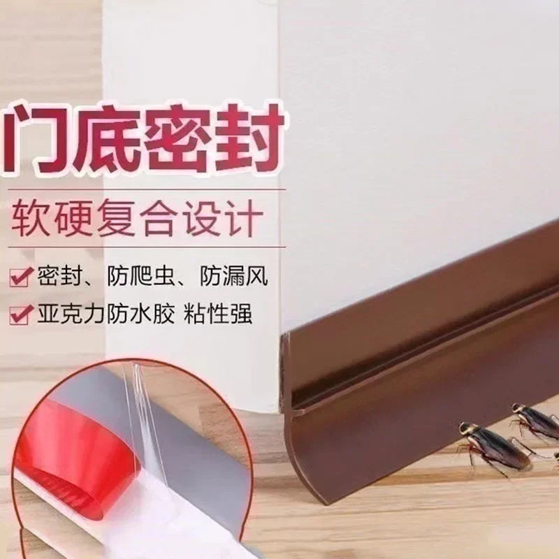 Silicone Self-Adhesive Door Weather Stripping