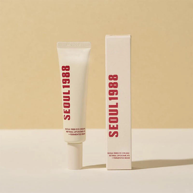 Seoul 1988 Retinol Ginseng Eye & Face Cream Serum Set Firming Moisturizing Anti-aging Diminish Lines Wrinkles Skin Care Essence
