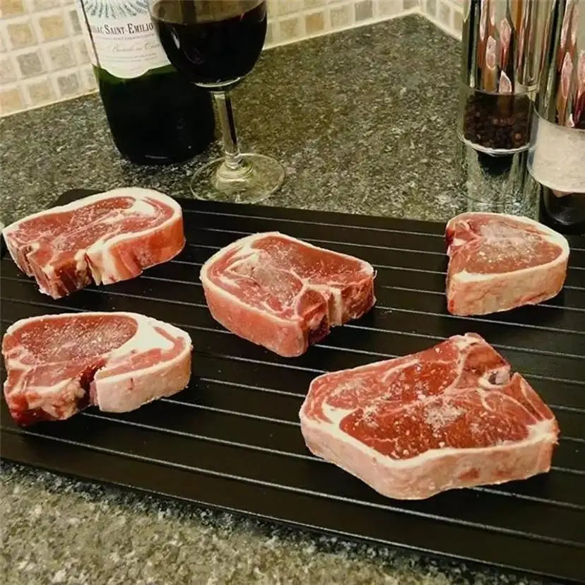 Fast Defrost Tray Fast Thaw Frozen Food Meat Fruit