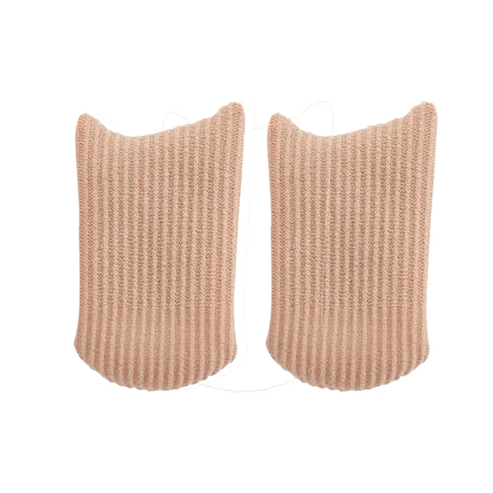 2/5pcs Gel Toe Guard for Big Toes Soft Fabric Breathable Toe Protectors Anti-friction Big Toe Guard for Men and Women