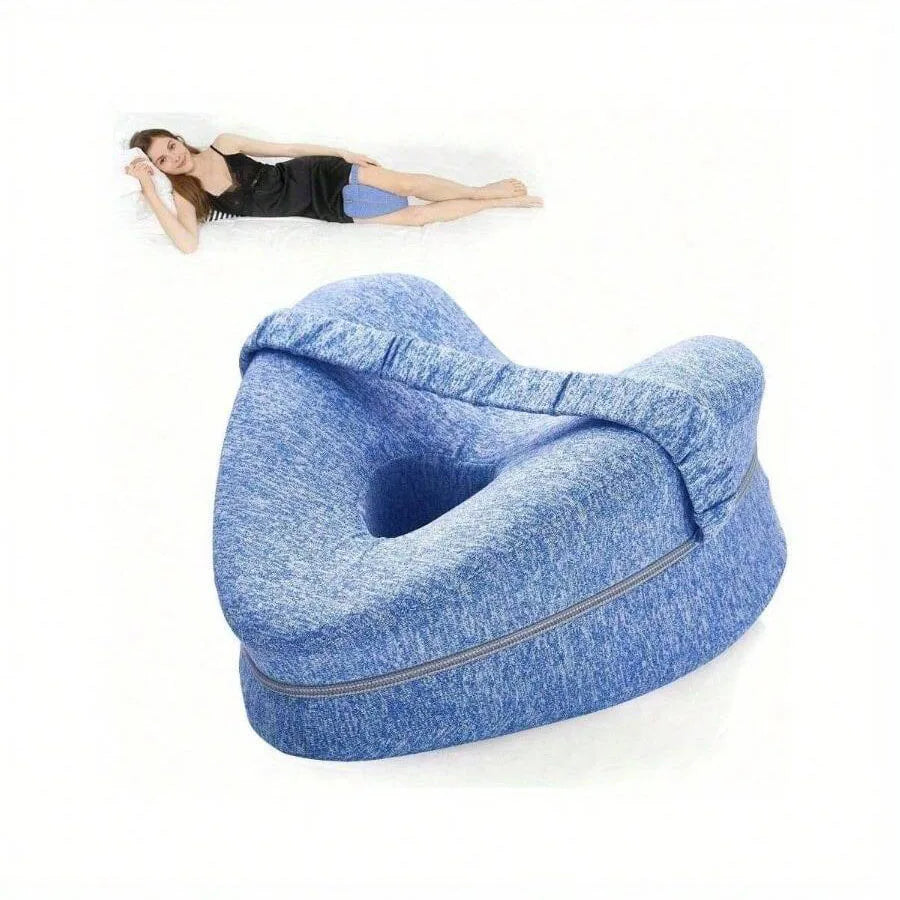 Slow Rebound Pillow，Slow Rebound Heart-Shaped Couple's Pillow for Leg Support - Ideal for Women As A Knee Cushion