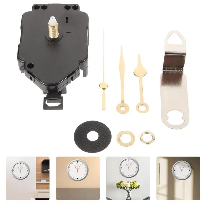 1 Set DIY Pendulum Clock Accessories Hands Swing Wall Mute Clocks Mechanism Creative Craft Pendulum Clock Movement Kit