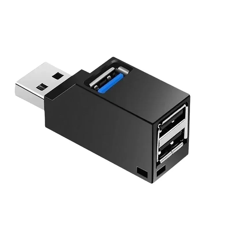 USB 3.0 HUB Adapter Extender Mini Splitter Box 1 to 3 Ports High