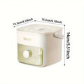Press Ice Tray Ice Cube Mold Ice-making Box Large Capacity Storage Ice An Ice Maker Food Grade Storage Box Diy Icebox