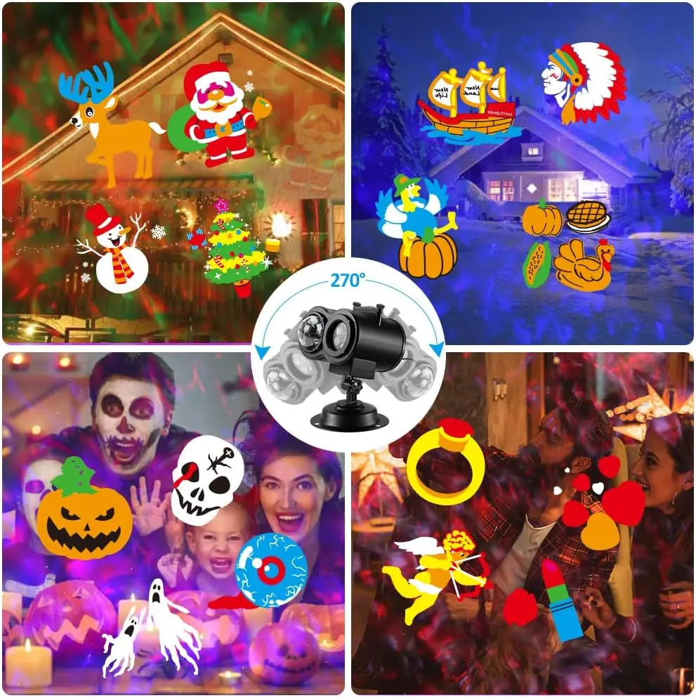 Halloween Christmas Projector Lights Outdoor
