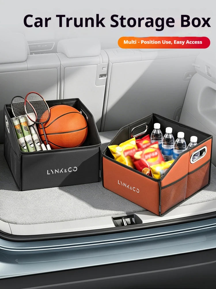 Car Trunk Storage Box Multifunctional Toolbox Trunk Organizer For