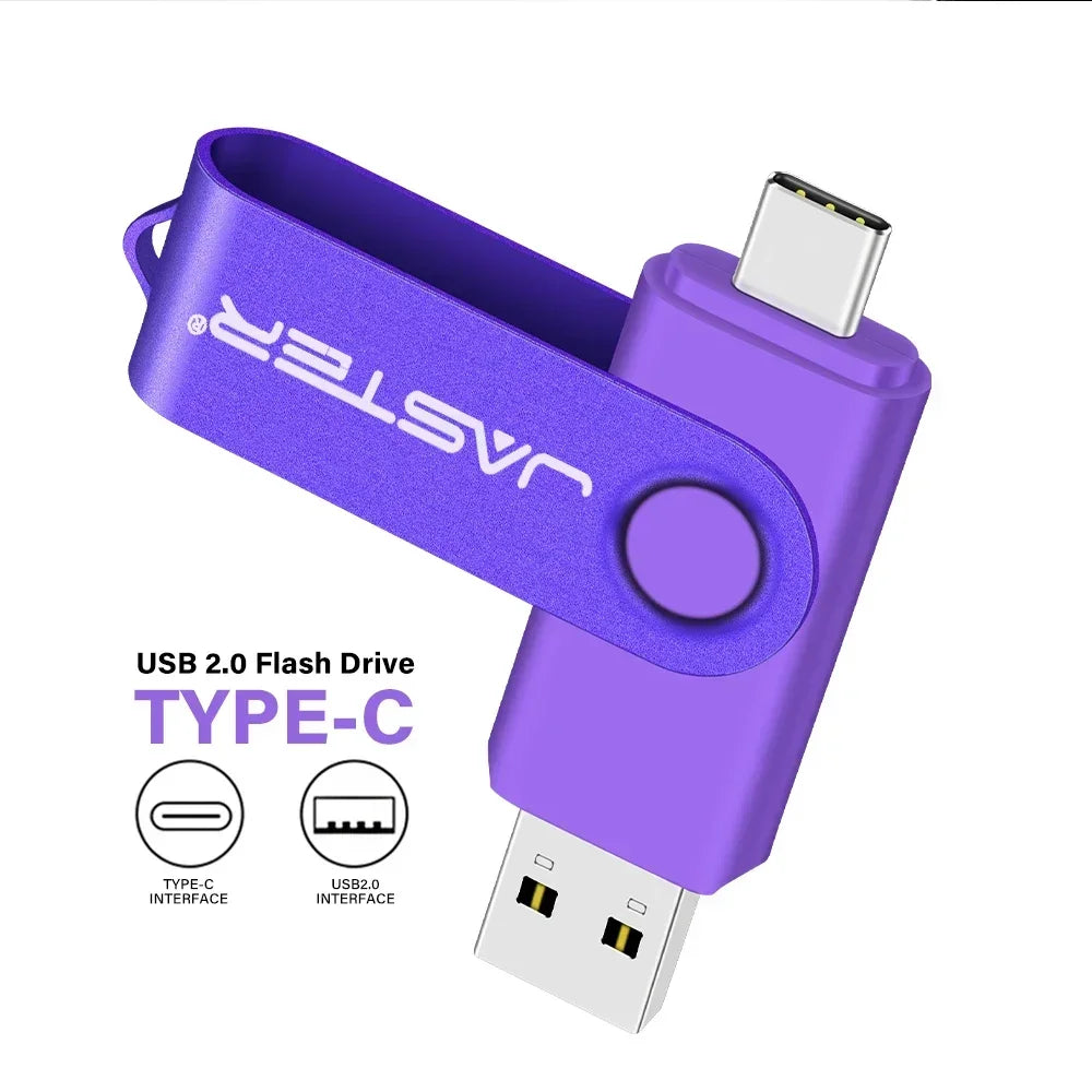 TYPE-C USB Flash Drive 128GB Real Capacity Pen Drive