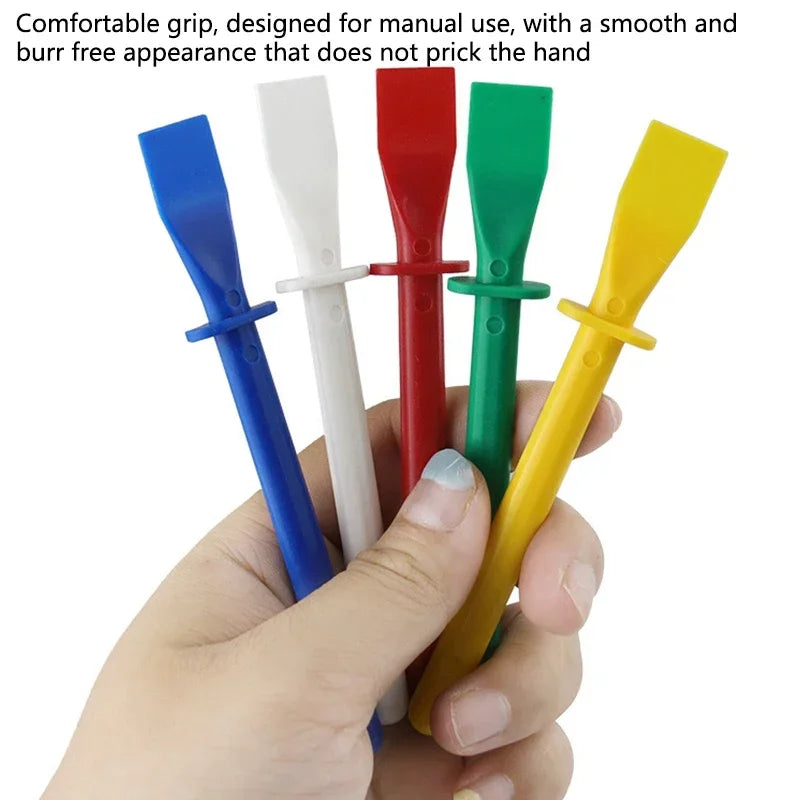 5Pcs Leather Gluing Tool DIY Handmade Leather Craft Gluing Carving Stitching Tools Application Tools Adhesive Scraper Aliex