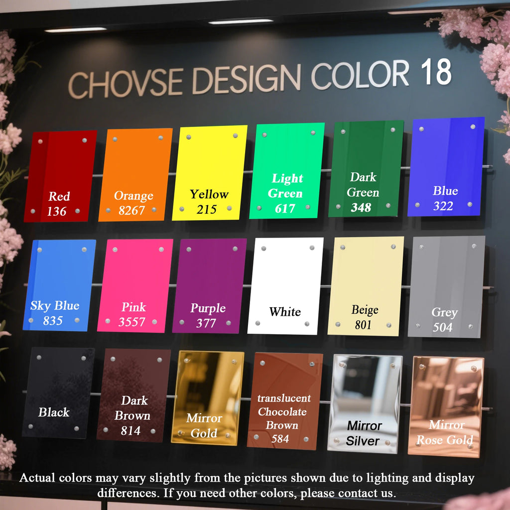Customized 3D Business Logo Sign Laser Cut Acrylic Wall Mounted Name Sign Beauty Salon/Office/Shop/Home/Dental/SPA Decor