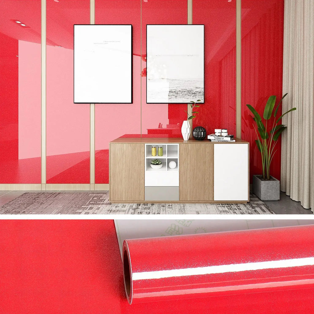 PVC DIY Waterproof Oil-proof Wall Stickers Self-Adhesive Marble Wallpaper Cabinets Countertop Bathroom Desktop Renovation Films