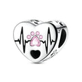 Cute Pet Series Capybara Couples Charms Eat Fruit Beads Fit DIY 925 Silver Bracelet Necklace Women Anniversary Jewelry Gift