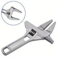 1Pc Mini Adjustable Bathroom Adjustable Wrench Strong Clamping Large