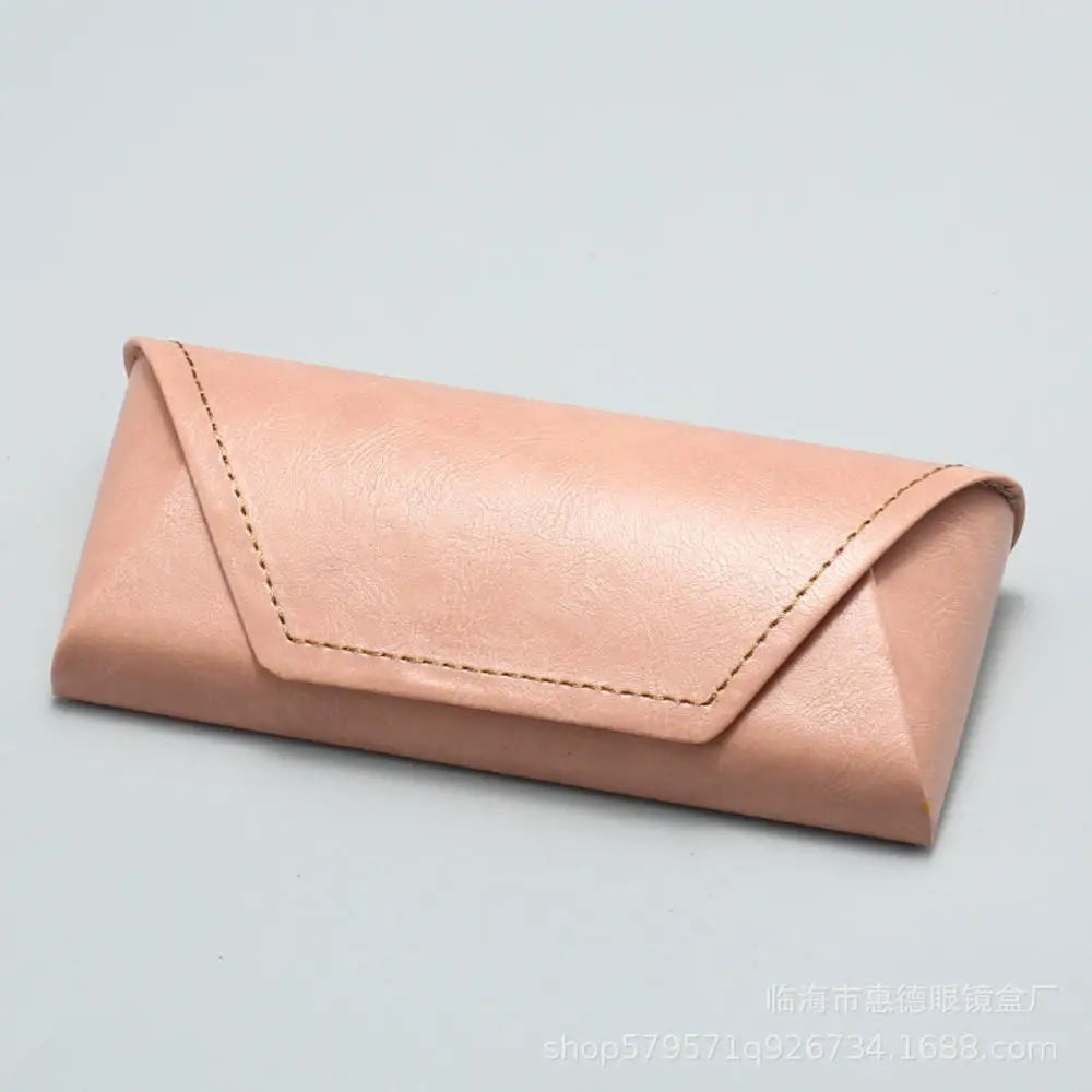 Vintage Leather Eyeglasses Case Handmade Retro Sunglasses Holder Durable Stylish Perfect Gift for Men Women Glasses