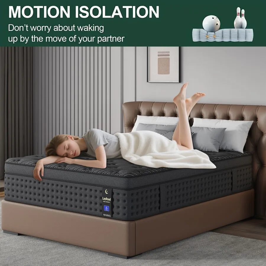 Memory Foam Hybrid Mattress with Pocket Springs