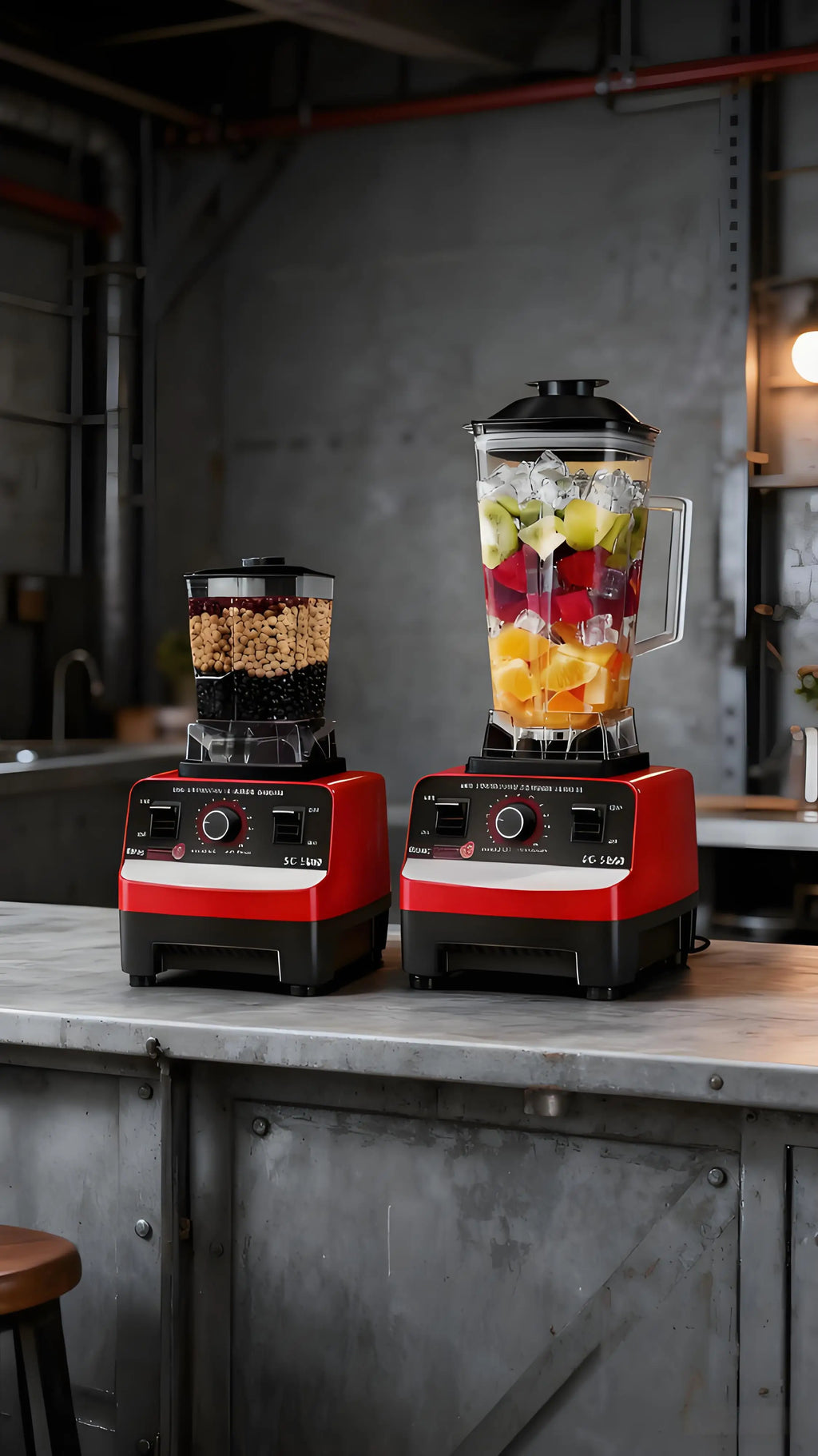 2-in-1 Professional Blender & Mixer - 2L High Power Ice Crusher, Smoothie Maker, Soy Milk & Food Processor for Home Kitchen